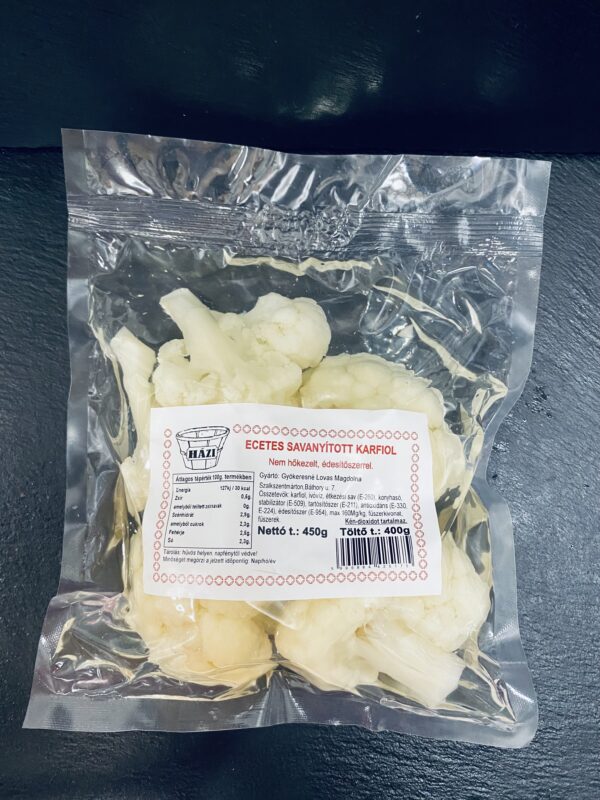 Savanyított Karfiol