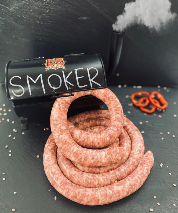 Grillkolbász (Sajtos-Sonkás)