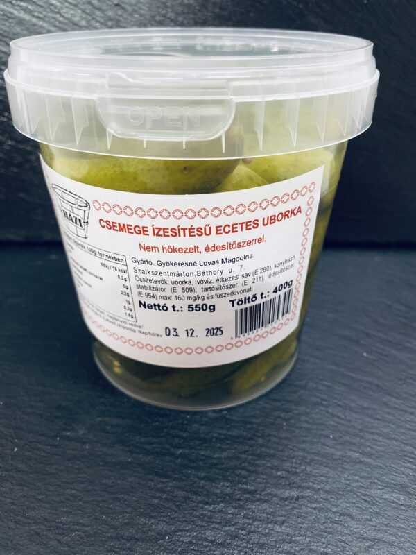 Csemege Uborka (Vödrös)